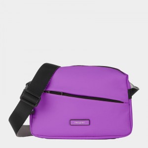 Torba Crossbody Hedgren Neutron Small Damskie Fioletowe | JVV95100RG