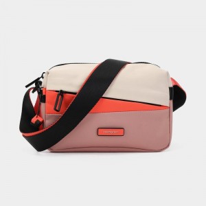 Torba Crossbody Hedgren Neutron Small Damskie Różowe Pomarańczowe | TQO1622HA