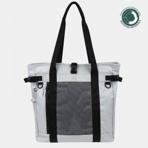 Torby Tote Hedgren Summit Sustainably Made Damskie Niebieskie Czarne | VZB9311AL