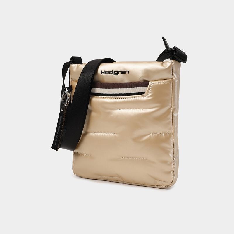 Torba Crossbody Hedgren Cushy Damskie Beżowe | SHE248VQ