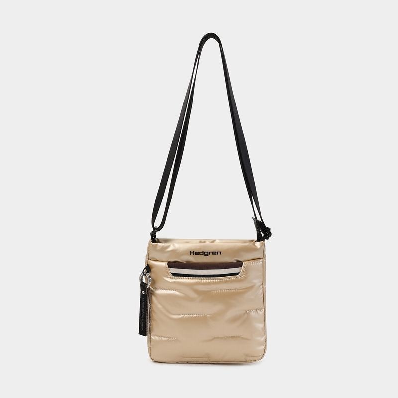 Torba Crossbody Hedgren Cushy Damskie Beżowe | SHE248VQ