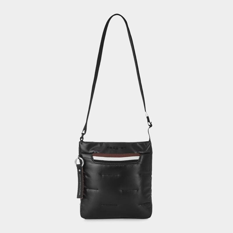 Torba Crossbody Hedgren Cushy Damskie Czarne | BCS886MX