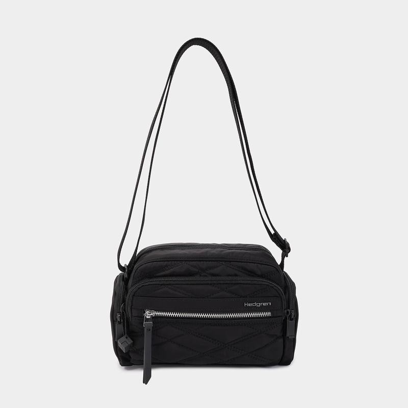 Torba Crossbody Hedgren Emily Damskie Czarne | MSM651BK