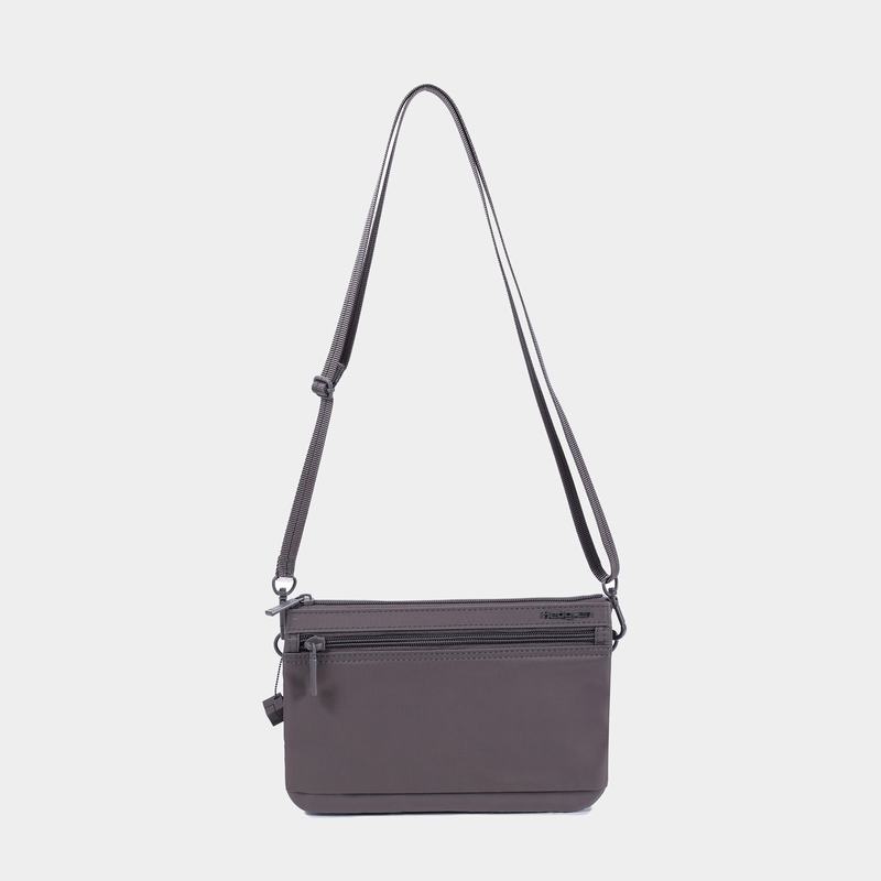 Torba Crossbody Hedgren Emma Damskie Szare Brązowe | PGZ9239AX