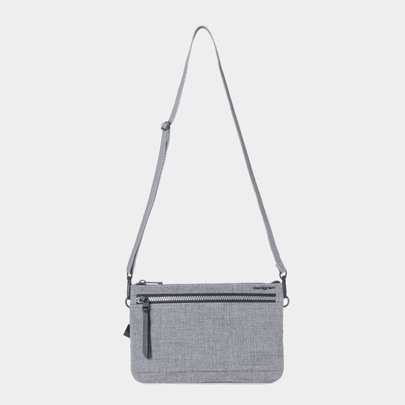 Torba Crossbody Hedgren Emma Damskie Szare | EBO4735HM