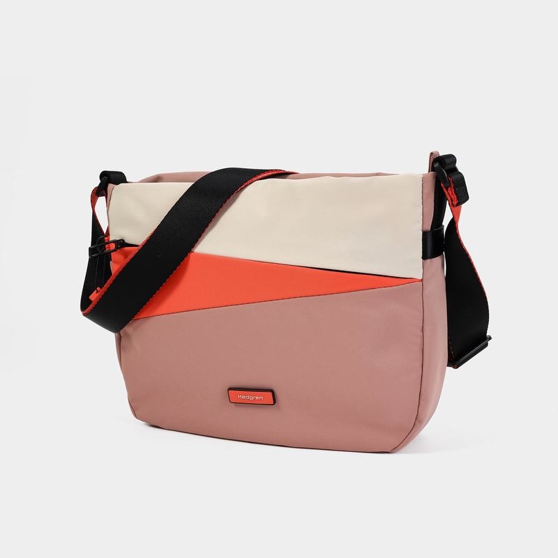 Torba Crossbody Hedgren Gravity Damskie Różowe Pomarańczowe | KVP1547NW