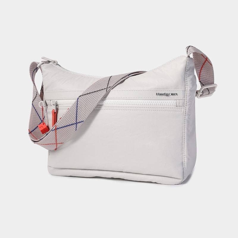 Torba Crossbody Hedgren Harpers Damskie Białe Szare | MVS7096IE