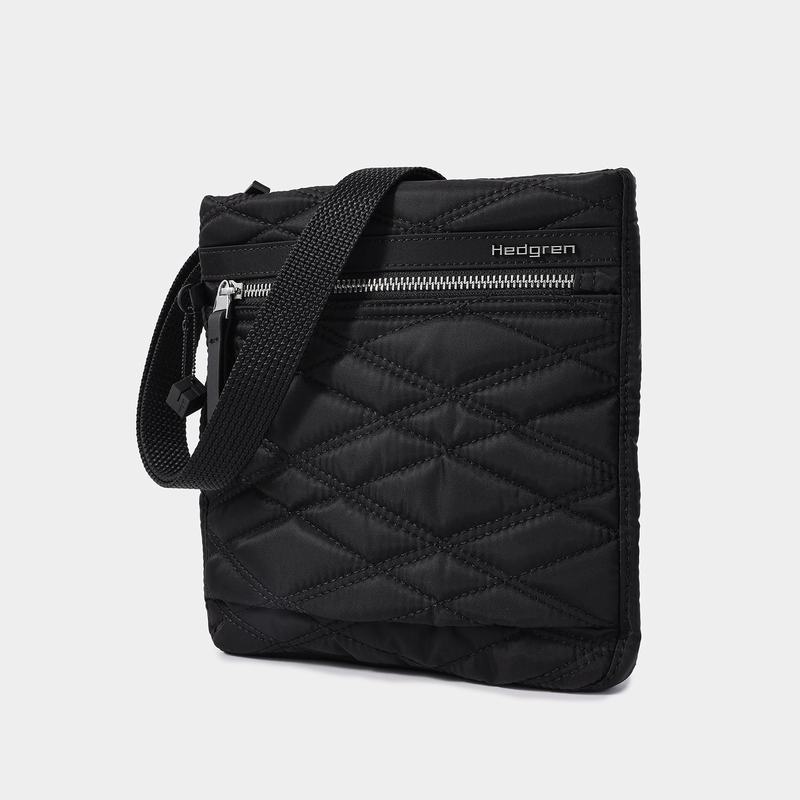 Torba Crossbody Hedgren Leonce Damskie Czarne | YRV452XS