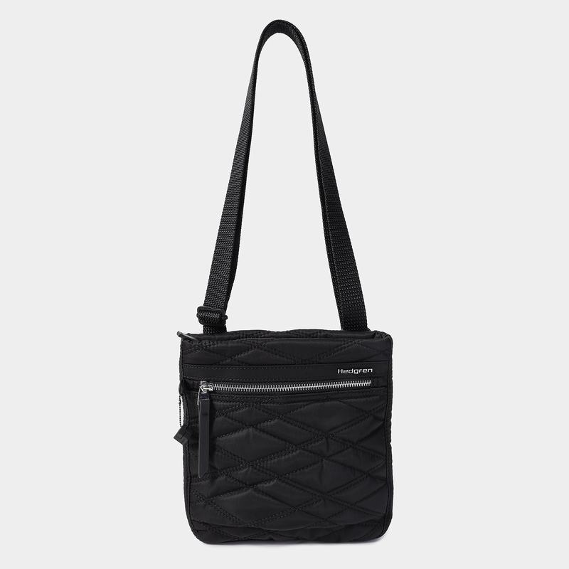 Torba Crossbody Hedgren Leonce Damskie Czarne | YRV452XS