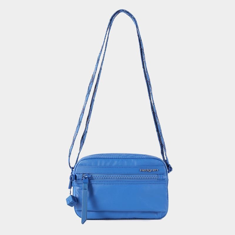 Torba Crossbody Hedgren Maia Mini Rfid Damskie Niebieskie | MTT175AE