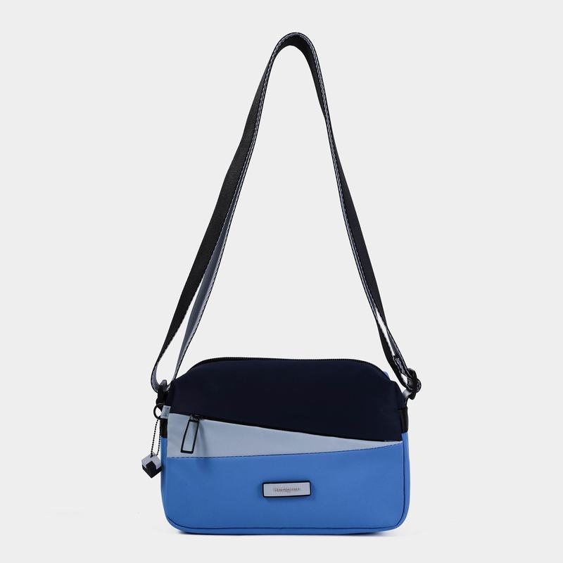 Torba Crossbody Hedgren Neutron Small Damskie Niebieskie | AAM5247EB