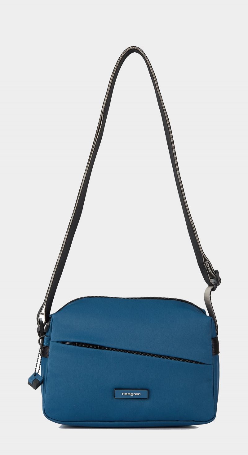 Torba Crossbody Hedgren Neutron Small Damskie Niebieskie | FZH9999KS