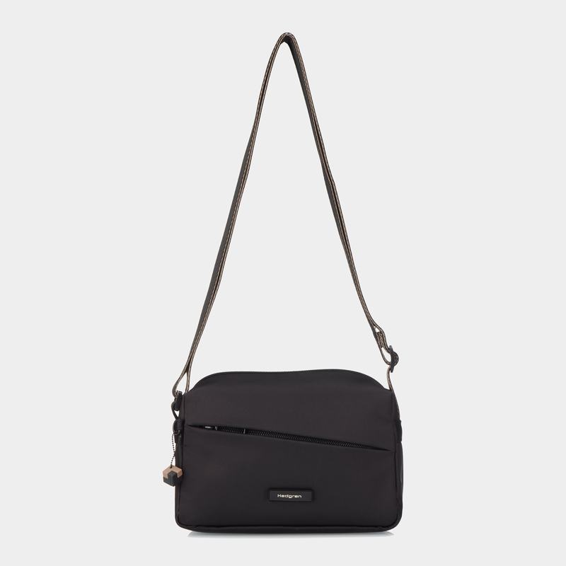 Torba Crossbody Hedgren Neutron Small Damskie Czarne | OFV4268IK