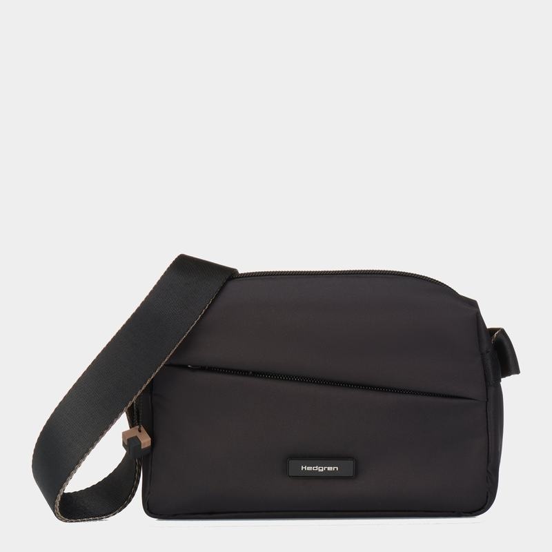 Torba Crossbody Hedgren Neutron Small Damskie Czarne | OFV4268IK