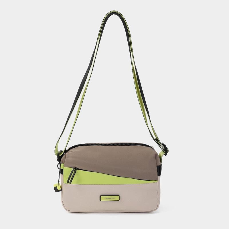 Torba Crossbody Hedgren Neutron Small Damskie Beżowe | GGA7878DA