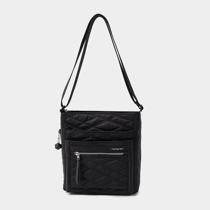 Torba Crossbody Hedgren Orva Damskie Czarne | CDJ2999DX