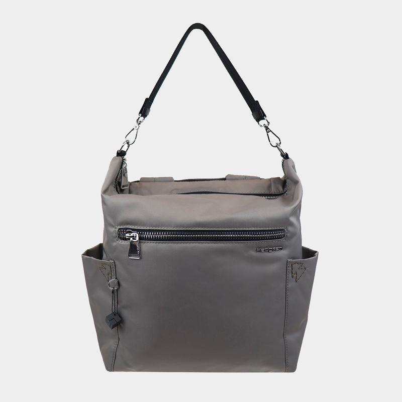 Torby Tote Hedgren Kate Sustainably Made Convertible Damskie Szare Brązowe | BFZ3717EZ