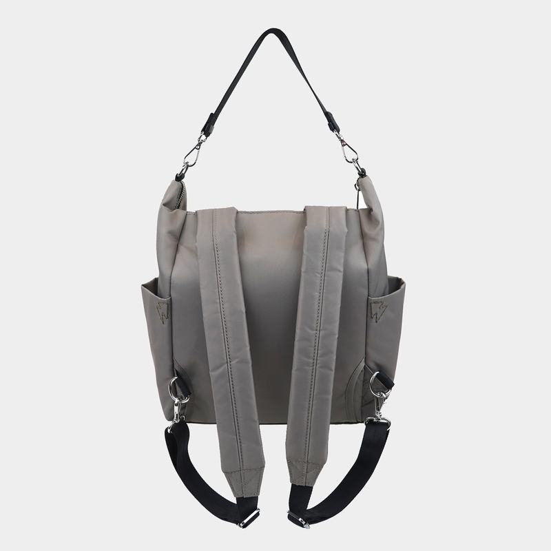 Torby Tote Hedgren Kate Sustainably Made Convertible Damskie Szare Brązowe | BFZ3717EZ