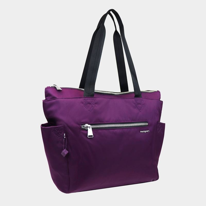 Torby Tote Hedgren Margaret Sustainably Made Damskie Fioletowe | QUJ9657QB