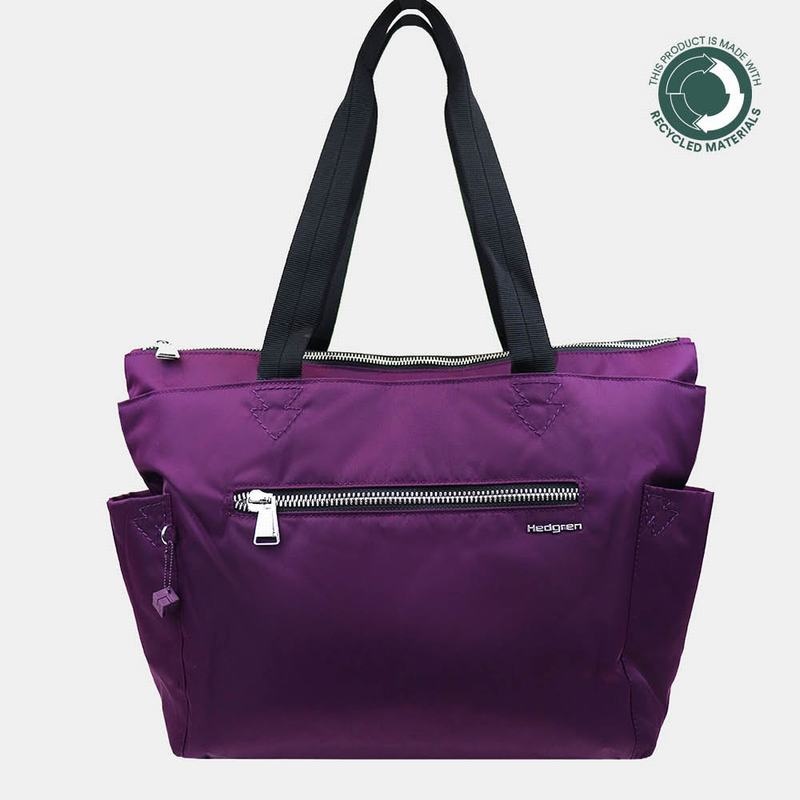 Torby Tote Hedgren Margaret Sustainably Made Damskie Fioletowe | QUJ9657QB