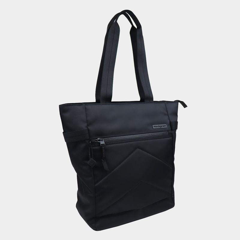 Torby Tote Hedgren Scurry Sustainably Made Damskie Czarne | FHA5884TB